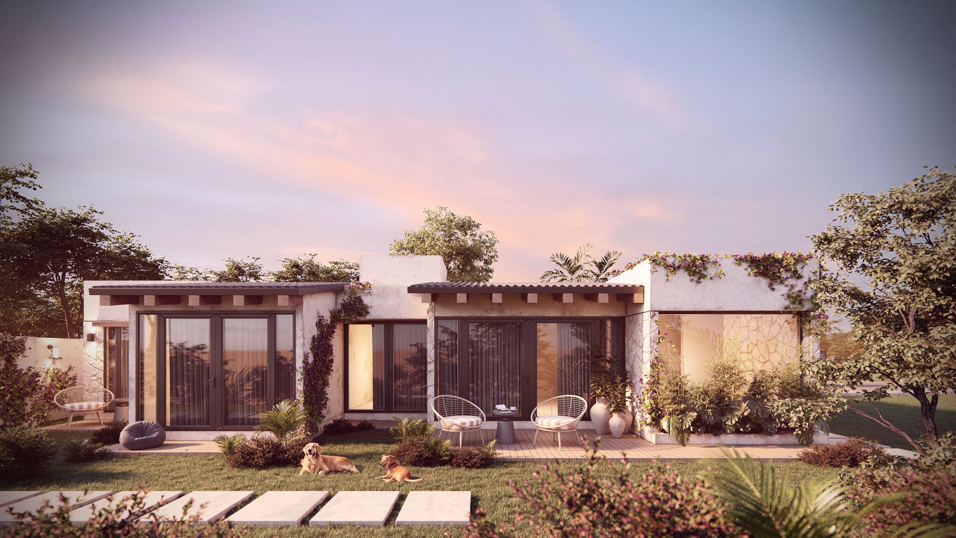 Casa GN Fachada Interior